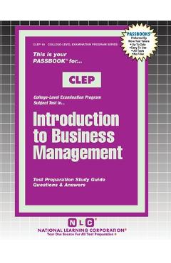 Coperta cărții 'Introduction to Business Management -'