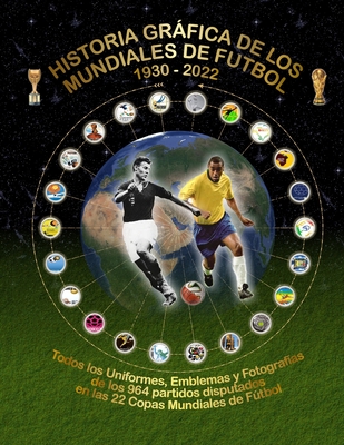Historia Gráfica de Los Mundiales de Fútbol 1930-2022: Todos los Uniformes, Emblemas y Fotografías - Julio Lopez