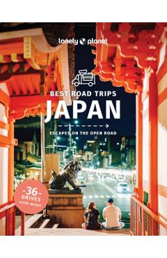 Coperta cărții 'Lonely Planet Best Road Trips Japan - Lonely Planet'