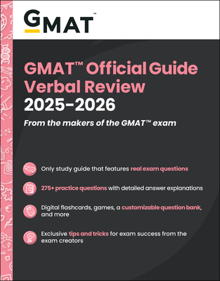 GMAT Official Guide Verbal Review 2025 - 2026: Book + Online Question Bank - 