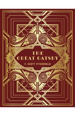 Coperta cărții 'The Great Gatsby - F. Scott Fitzgerald'