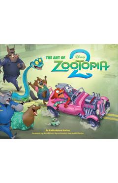 Coperta cărții 'Disney the Art of Zootopia 2 -'