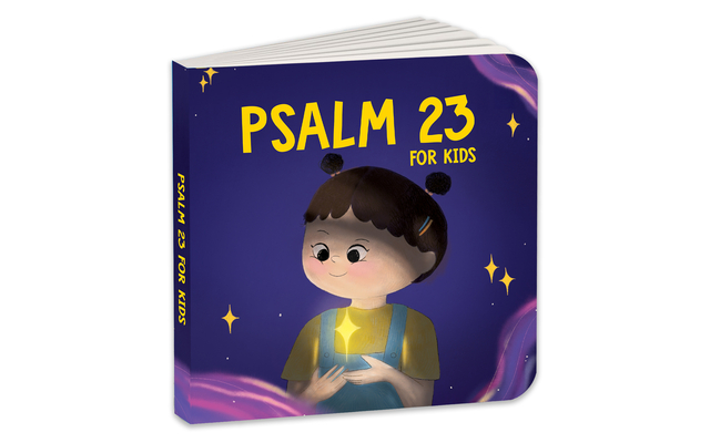Coperta cărții 'Psalm 23 for Kids: My First Prayer Little Bible Guide the Lord Is My Shepherd Prayer Book Illustrated Board Book for 3+'