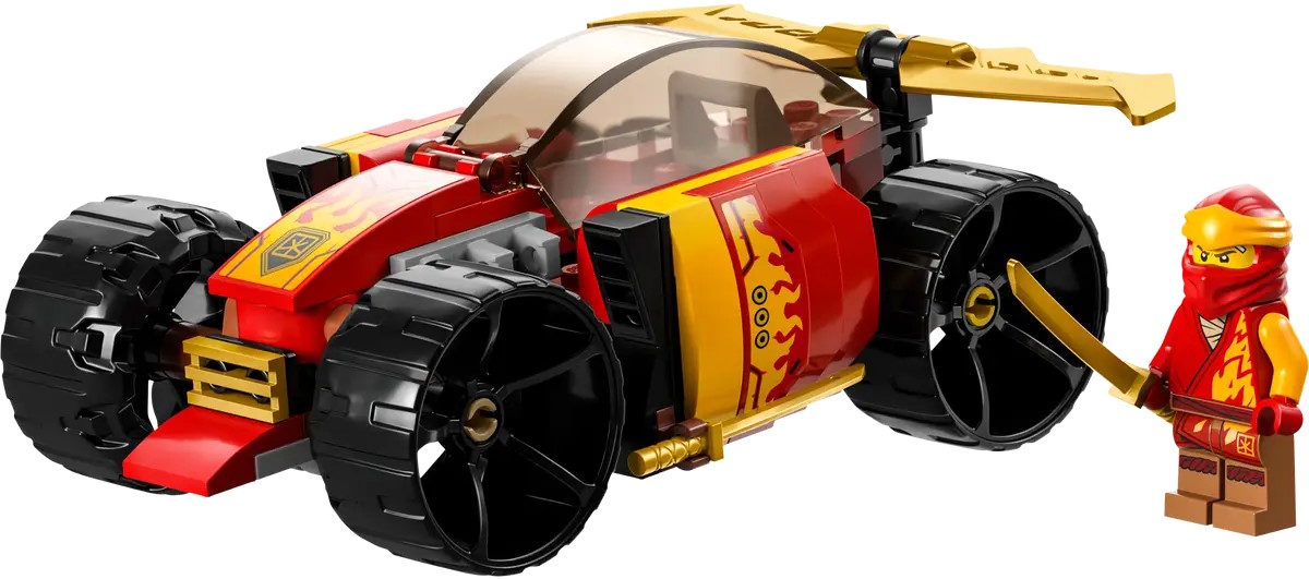 Lego Ninjago. Masina de curse EVO ninja a lui Kai
