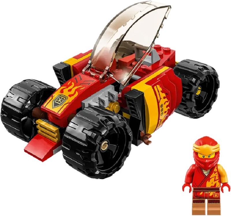 Lego Ninjago. Masina de curse EVO ninja a lui Kai