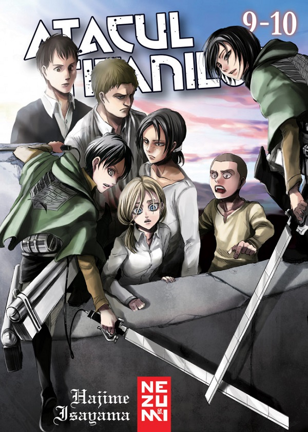 Atacul Titanilor Omnibus 5 Vol.9 + Vol.10 - Hajime Isayama