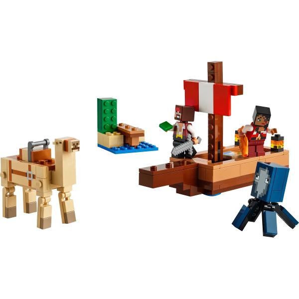 Lego Minecraft. Calatorie pe corabia de pirati