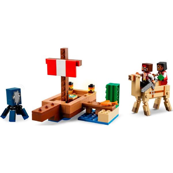 Lego Minecraft. Calatorie pe corabia de pirati