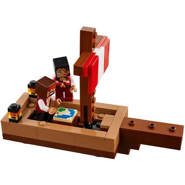 Lego Minecraft. Calatorie pe corabia de pirati