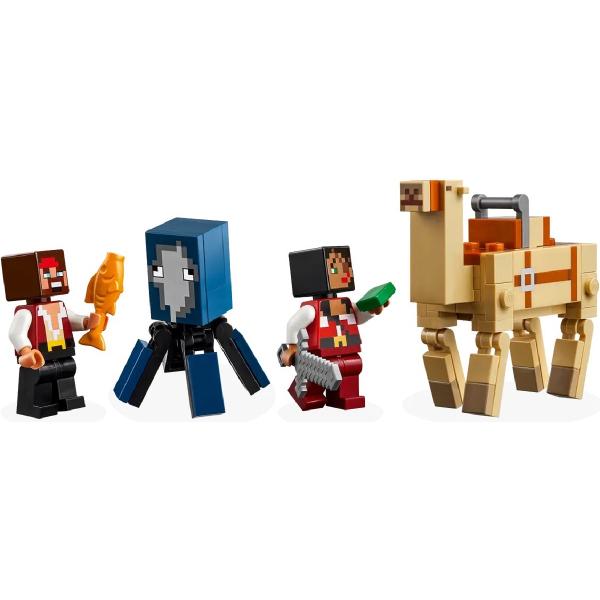 Lego Minecraft. Calatorie pe corabia de pirati