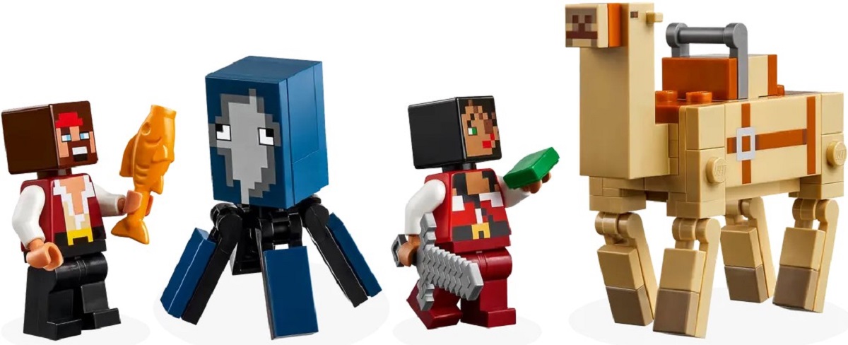 Lego Minecraft. Calatorie pe corabia de pirati