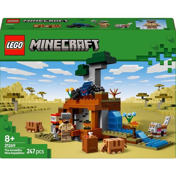 Lego Minecraft. Expeditia de minerit cu Tatu