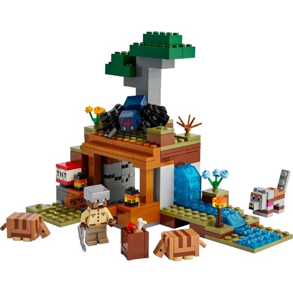 Lego Minecraft. Expeditia de minerit cu Tatu