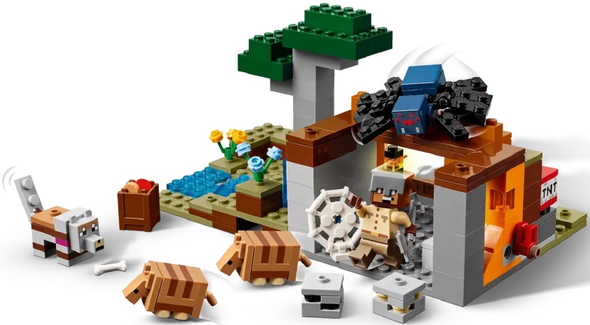 Lego Minecraft. Expeditia de minerit cu Tatu