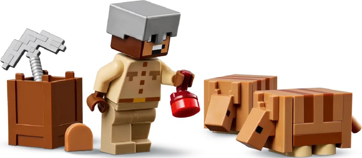 Lego Minecraft. Expeditia de minerit cu Tatu