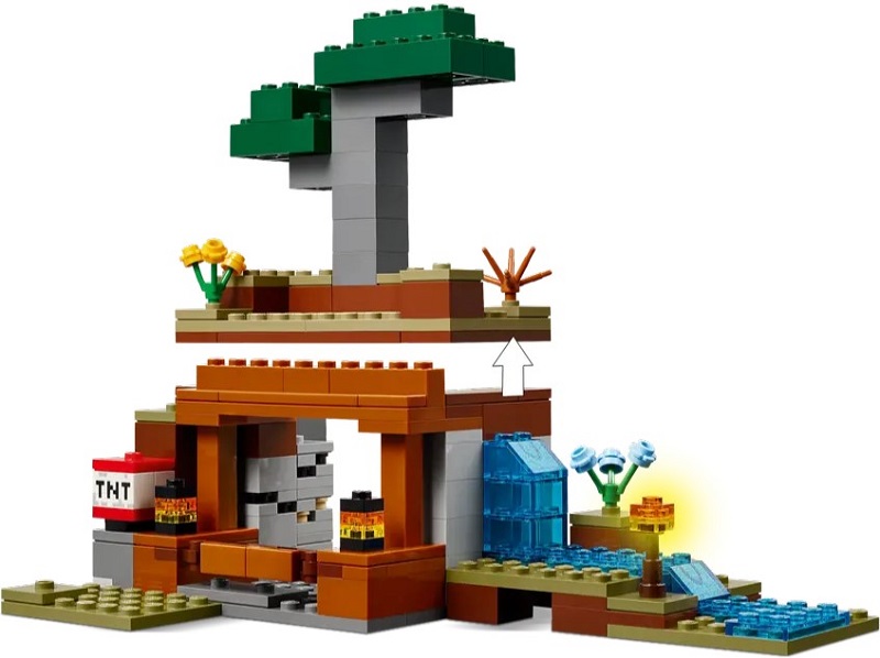 Lego Minecraft. Expeditia de minerit cu Tatu