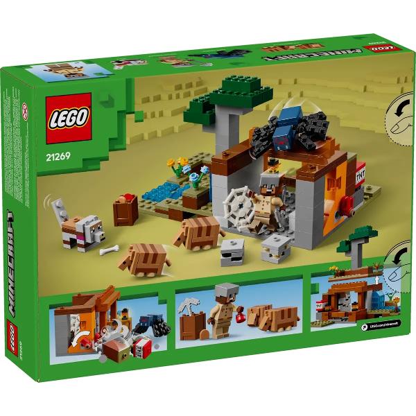 Lego Minecraft. Expeditia de minerit cu Tatu