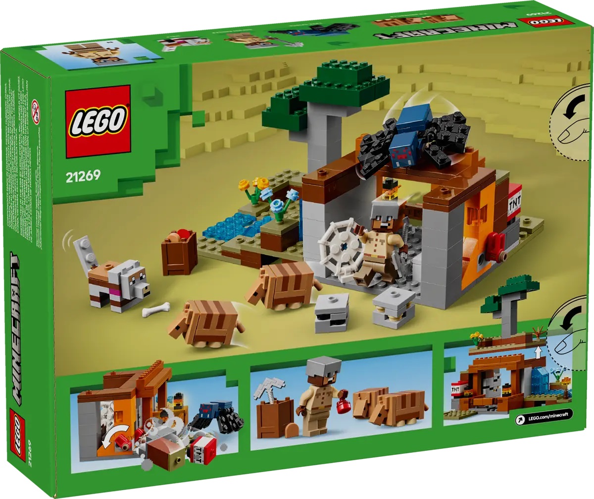 Lego Minecraft. Expeditia de minerit cu Tatu