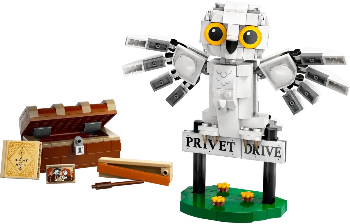 Lego Harry Potter. Hedwig pe Privet Drive Nr.4