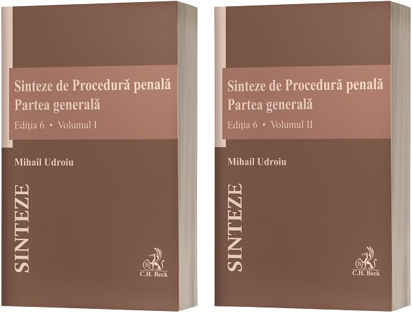 Sinteze de Procedura penala. Partea generala Vol.1 + Vol.2 Ed.6 - Mihail Udroiu