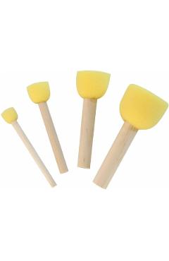 Imaginea produsului 'Set 4 pensule: Foam and Stencil'