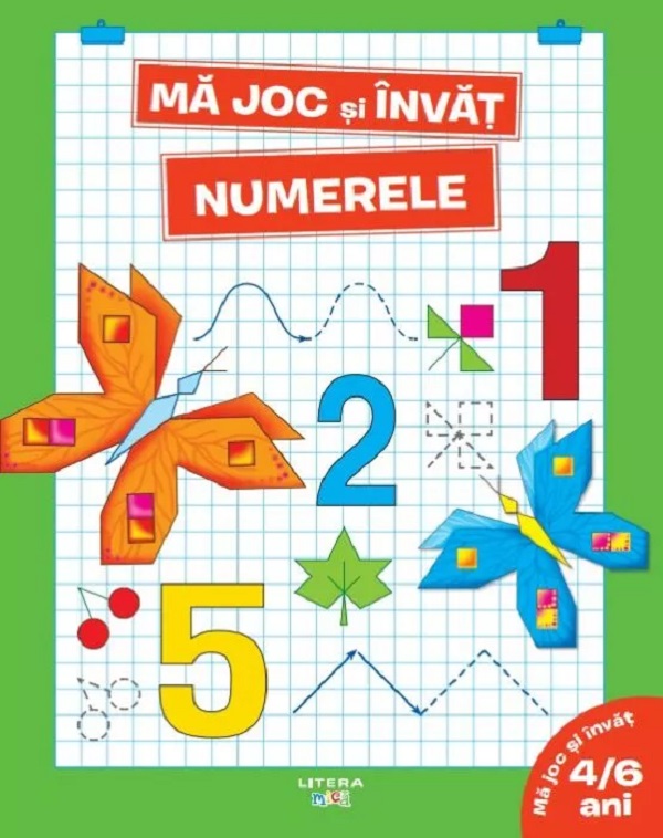 Ma joc si invat numerele 4-6 ani