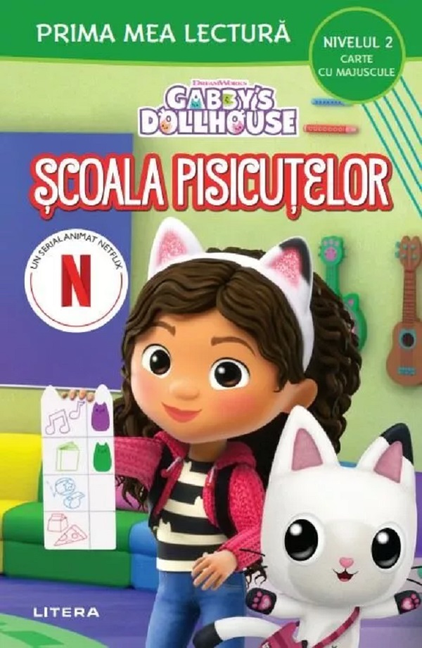 Gabby's Dollhouse: Scoala pisicutelor. Prima mea lectura