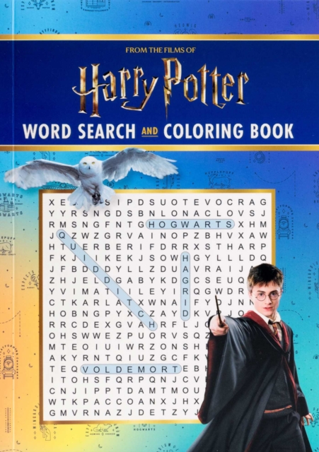 Harry Potter Word Search and Coloring Book - 