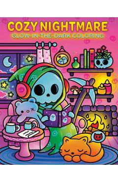 Poza produsului Cozy Nightmare Glow-in-the-Dark Coloring - 