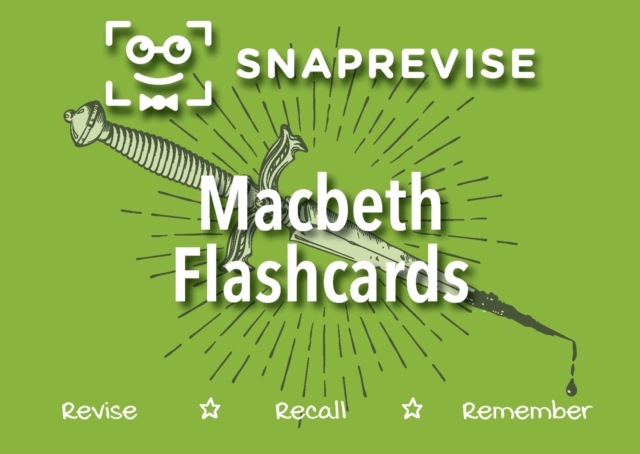SnapRevise Macbeth Flashcards - 