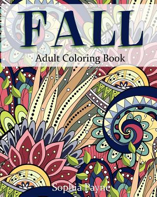 Fall Adult Coloring Book - Sophia Payne