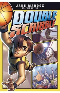 Coperta cărții 'Double Scribble - Jake Maddox'