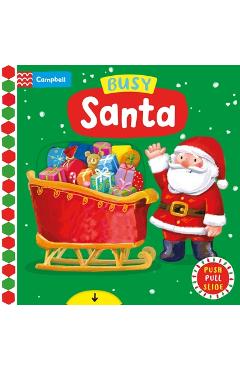 Coperta cărții 'Busy Santa - Ag Jatkowska'