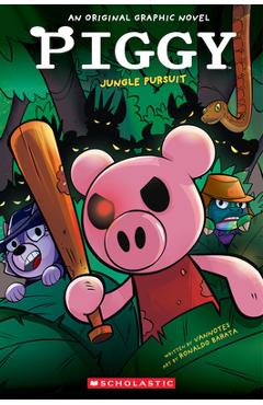 Coperta cărții 'Piggy: Jungle Pursuit -'