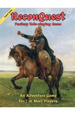 Coperta cărții 'ReconQuest Fantasy Role-playing Game Expert Rules - Varg Vikernes'