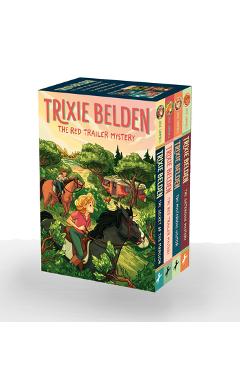 Coperta cărții 'Trixie Belden Boxed Set #1-4 - Julie Campbell'