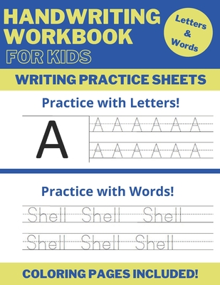 Handwriting Workbook For Kids: letter tracing and coloring books for kids ages 2 and up. letter tracing and coloring for preschooler kids ages 3-5 ye - J. Isaacs