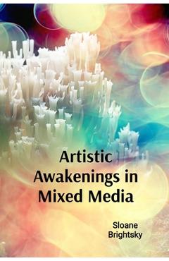 Coperta cărții 'Artistic Awakenings in Mixed Media: Monographs on Wangechi Mutu's Afrofuturistic Collages and Their Social Commentary -'