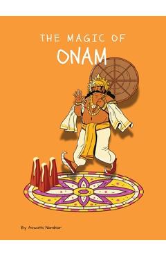 Coperta cărții 'The Magic of Onam - Aswathi Nambiar'