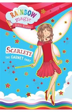 Poza produsului Rainbow Magic Jewel Fairies #2: Scarlett the Garnet Fairy - Daisy Meadows