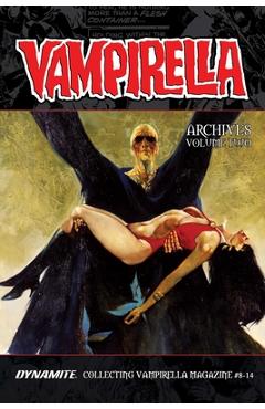 Coperta cărții 'Vampirella Archives Volume 2 - Nicola Cuti'
