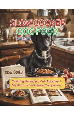 Poza produsului Slow Cooker Dog Food Cookbook: Crafting Balanced, Vet-Approved Meals for Your Canine Companion - Daisy Robinson