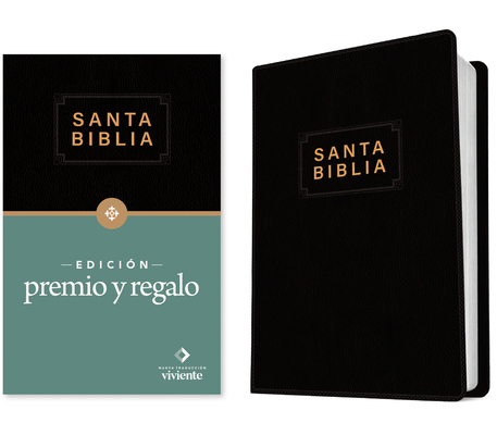 Santa Biblia Ntv, Edición Premio Y Regalo (Vinipiel, Negro, Letra Roja) - 