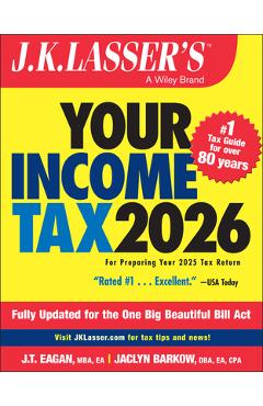 Poza produsului J.K. Lasser's Your Income Tax 2026: For Preparing Your 2024 Tax Return - 