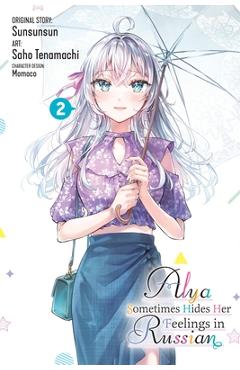 Coperta cărții 'Alya Sometimes Hides Her Feelings in Russian, Vol. 2 (Manga) - Saho Tenamachi'