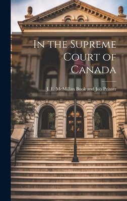 In the Supreme Court of Canada - 