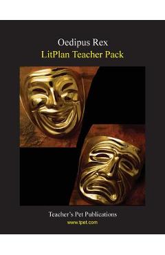 Coperta cărții 'Litplan Teacher Pack: Oedipus Rex - Susan R. Woodward'