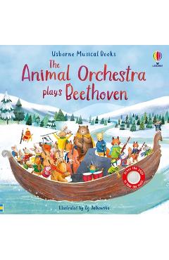 Coperta cărții 'Animal Orchestra Plays Beethoven - Sam Taplin'