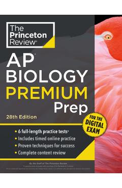 Poza produsului Princeton Review AP Biology Premium Prep, 28th Edition: 6 Practice Tests + Digital Practice Online + Content Review - 