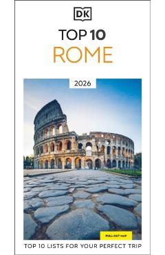Coperta cărții 'DK Top 10 Rome -'